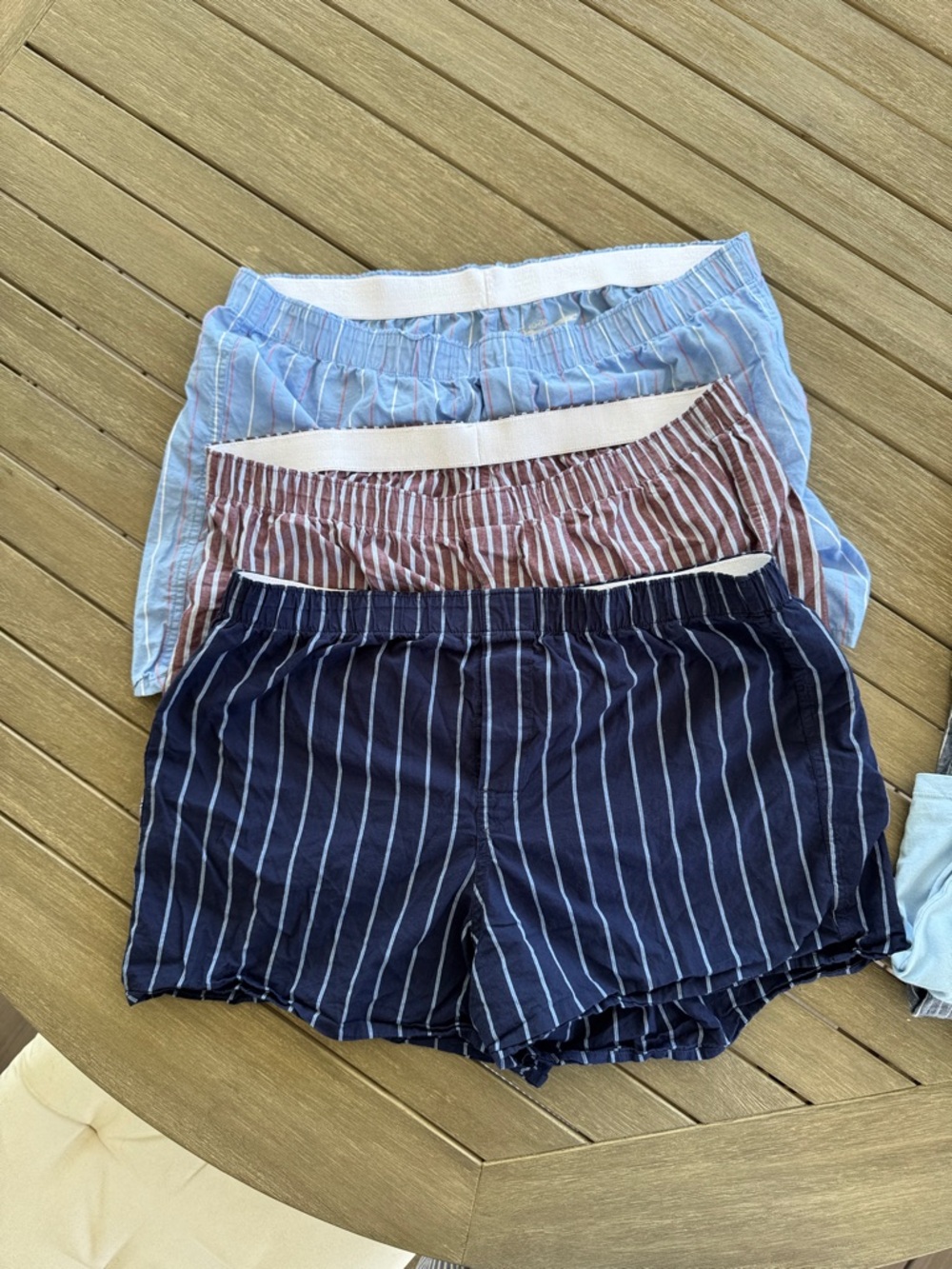 GAP Men's Striped Cotton Boxer Briefs